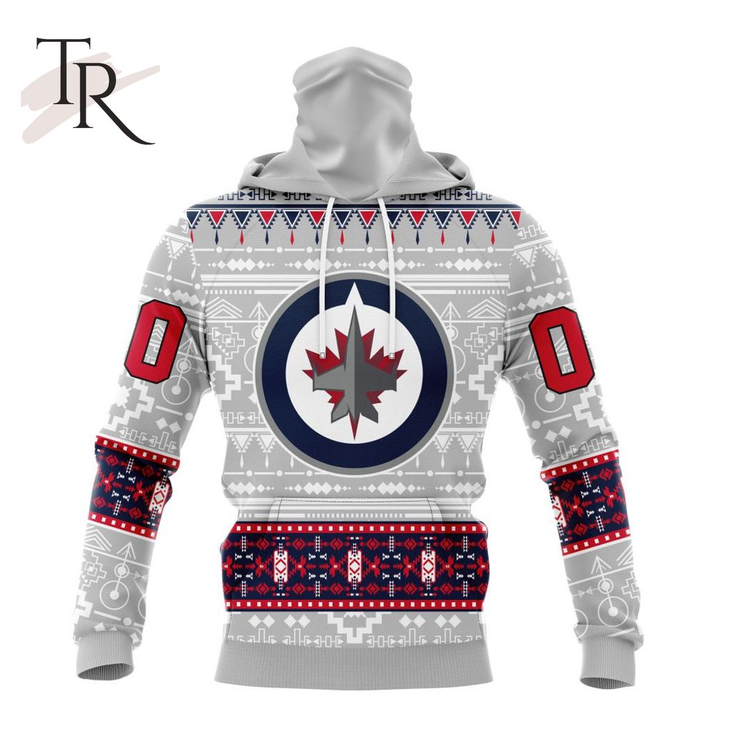 New 2025 NEW] ized NHL Winnipeg Jets Special Native Design Custom Hoodie - Image 4